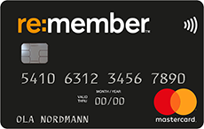 re:member black kredittkort