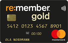 re:member gold kredittkort